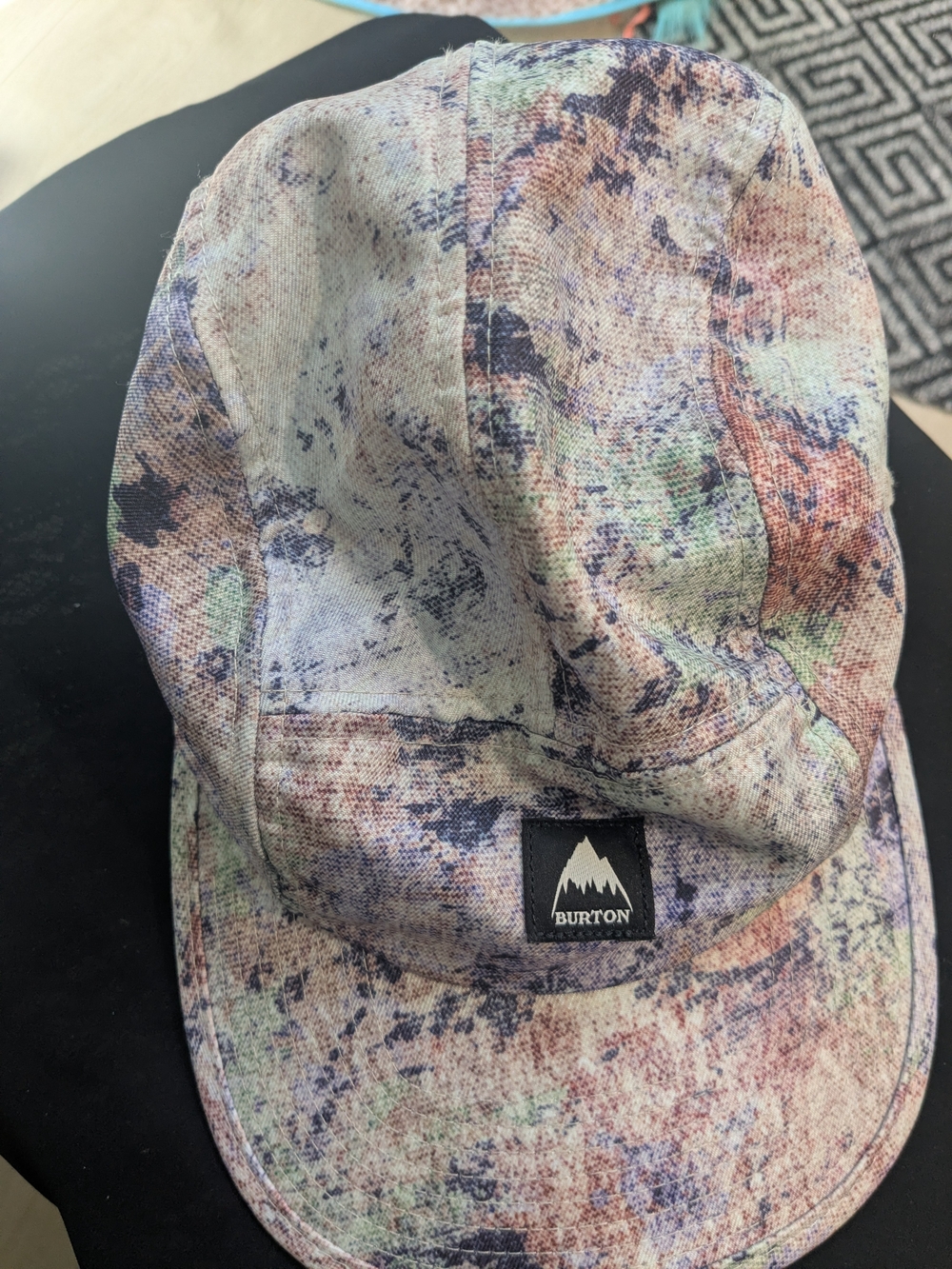 Burton Speckled Pastel Print Cap - Blue, Green, Pink
